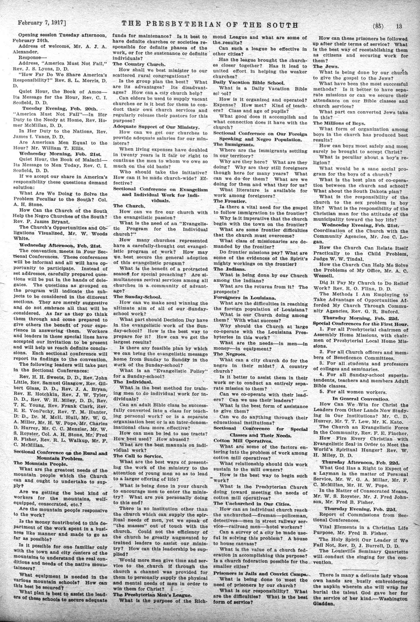 Laymen's Convention KY